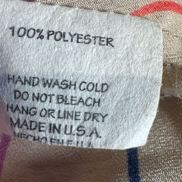 Moonlight nude artistic colorful print lightweight dress size medium - Picture 6 of 6